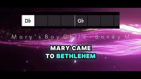 Thumbnail of Mary's Boy Child, Boney M, Lyrics and Guitar Chords
