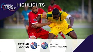 Concacaf Nations League 2022 Highlights | Cayman Islands vs Bristish Virgin Islands