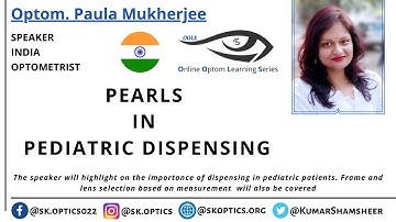 Pearls in #PediatricDispensing. Choose the best for your children! | OOLS | Optom. Paula Mukherjee
