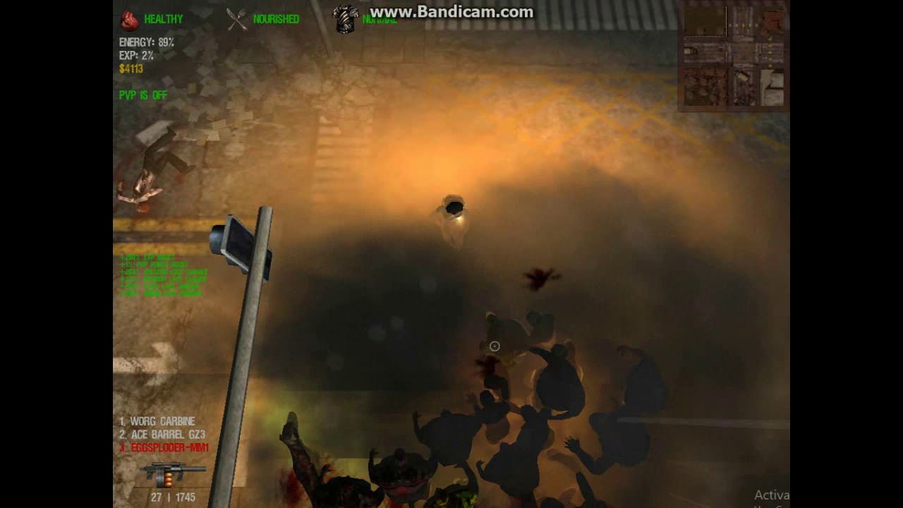 Dead Frontier: EGGSPLODER-MM1 En Accion!