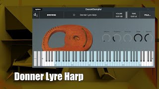 Donner Lyre Harp (Plus a Free Decent Sampler VST)
