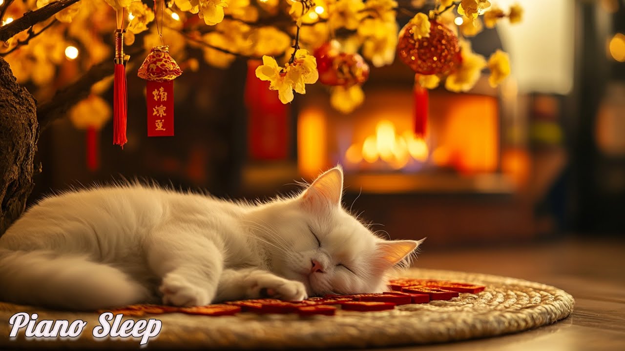 Comforting Cat Music 🐈 Soothing Sound Help Cats Anxiety Relief, Deep Sleep & Stay Calm