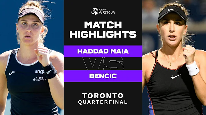 Beatriz Haddad Maia vs. Belinda Bencic | 2022 Toro...