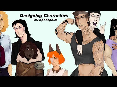 ✰Tips On Character Design + Voiceover!✰ | OC SPEEDPAINT