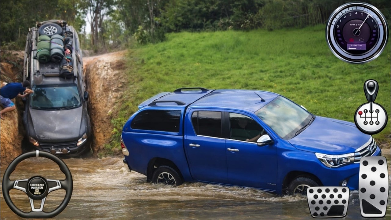 4x4 Offroad Jeep Driving Simulator 3D - Drive SUV 4x4 jeep Offroad Game - Android GamePlay