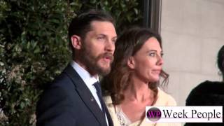 Tom Hardy red carpet BAFTA