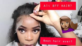 SLAY YOUR PRE-MADE FRONTAL LIKE A BADDIE FT. ALI BFF HAIR!🤯🤪