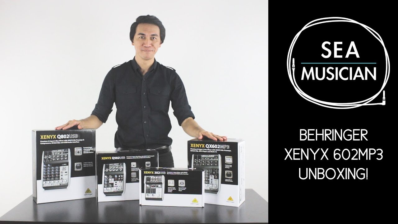 Behringer Xenyx QX602MP3 - PRODUCT HIGHLIGHT