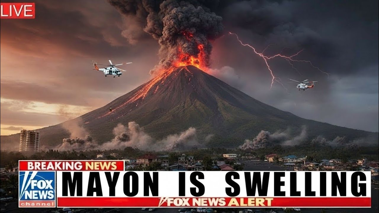 Exploding Mayo 🚨 Scientists Warn of Sudden Escalation at Mayon Volcano - YouTube