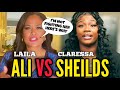 LAILA ALI RESPONDS TO CLARESSA SHIELDS SAYING FIGHT IS NOT HAPPENING 