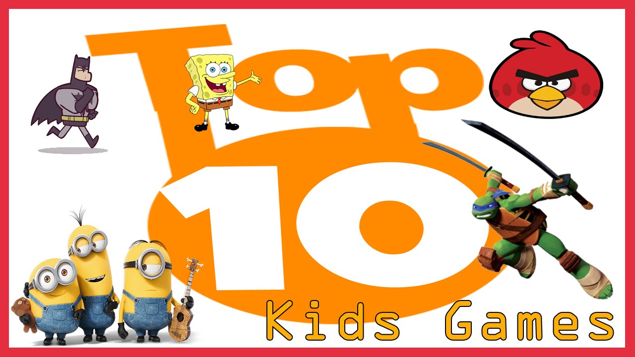 Top 10 Kids Games of 2015! New Years Special! Dora, Spongebob, and more!