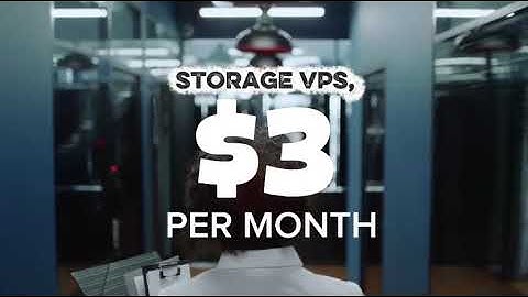 Storage VPS At Only $3 Per Month