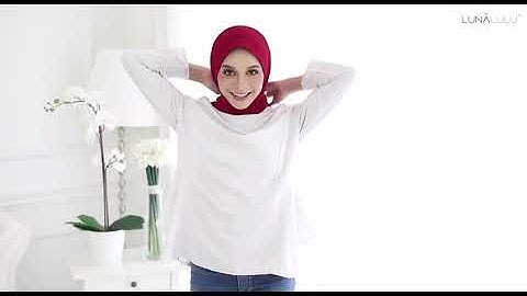 LunaLulu Nadraa Instant Chiffon Bawal Tutorial
