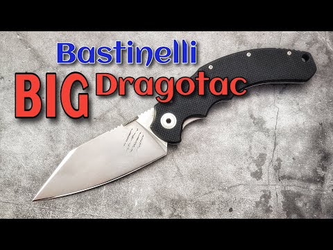 Bastinelli BIG Dragotac: Large, Classy & Beautiful Folding Blade!
