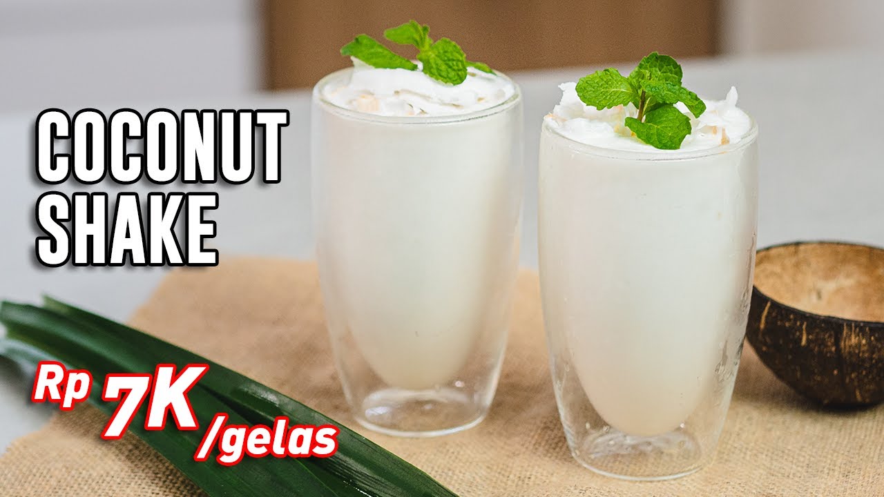 [Menu Ramadhan] Lepas Dahaga Saat Berbuka dengan Coconut Shake ala Ade Koerniawan