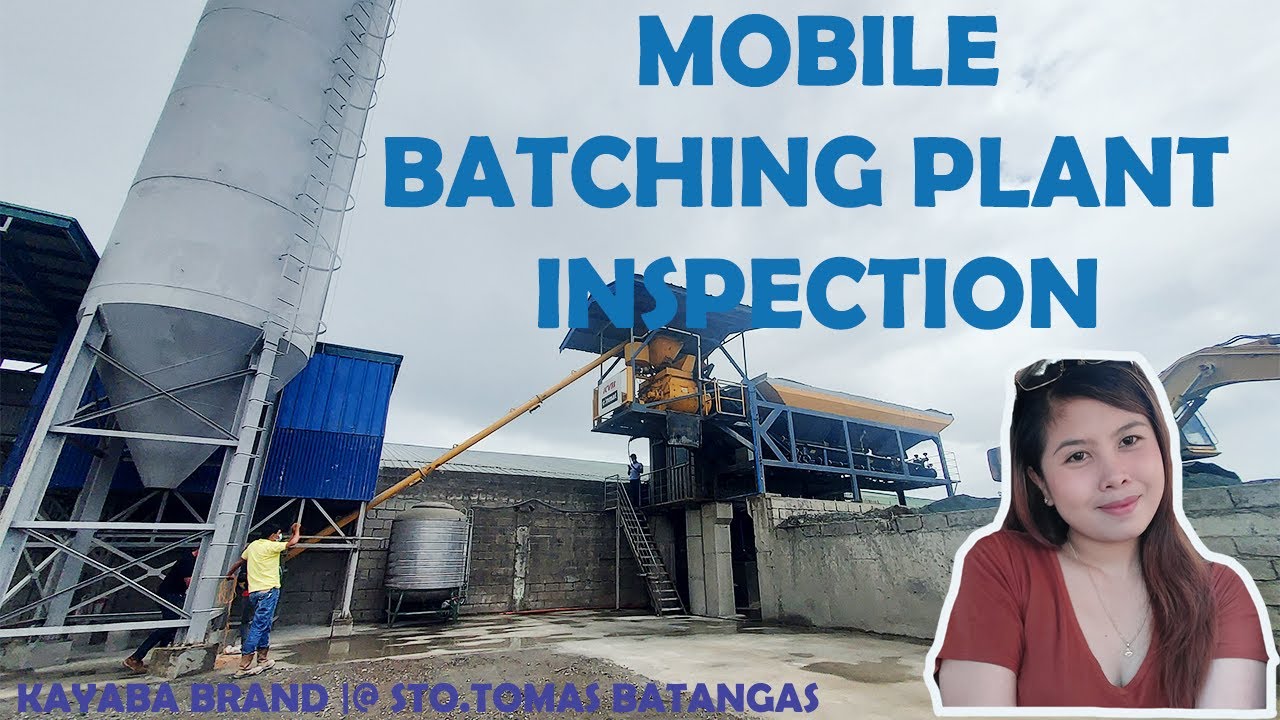 Mobile Batching Plant Installed in Philippines|High Quality and Affordable Mobile Batching Plant