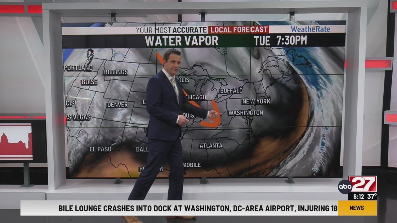 Brett's Wednesday Morning Daybreak Forecast - YouTube
