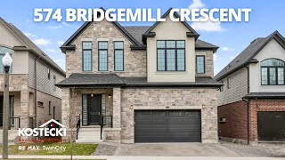 Lackner Woods Duplex  - 574 Bridgemill Crescent - Kitchener Real Estate Video