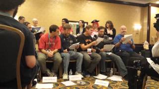 Anime Los Angeles 2014 - Anime Radio Part 1 Batman and Superman Skit