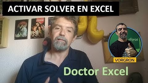 Activar la herramienta SOLVER en excel 2013 [INSTALAR SOLVER EN EXCEL]