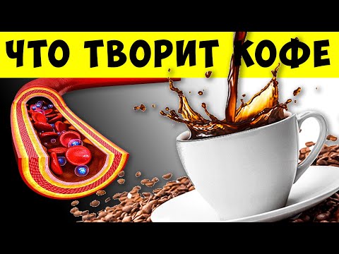 Кровь после КОФЕ! Что творит Кофе с Кровью, Сосудами и Мозгом