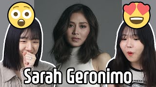 Korean React to Sarah Geronimo | Please come Korea please 🥰