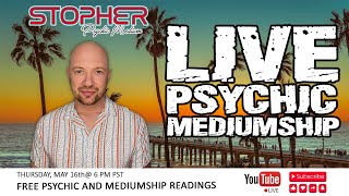 Thursday Night Live - Psychic Mediumship Readings with Stopher Cavins