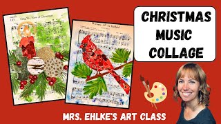 Christmas Music Collage