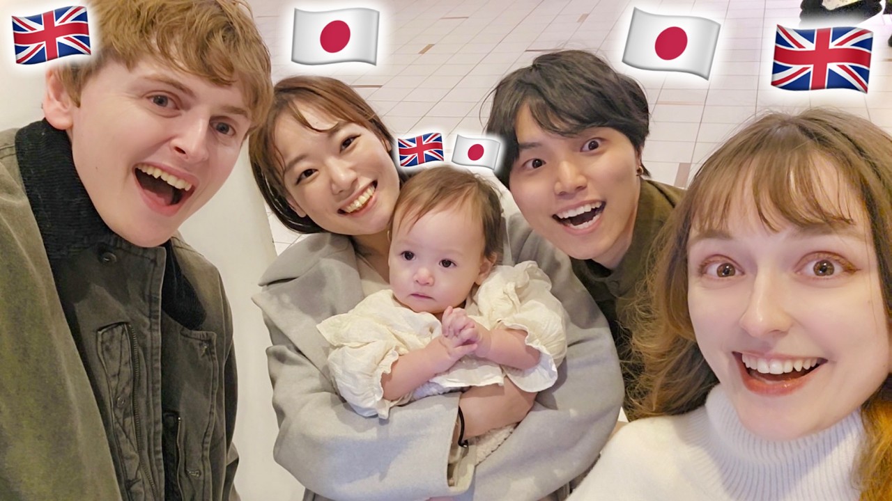 Японско-британские пары устраивают двойное свидание (с ребенком!) *вот она, семейная жизнь*