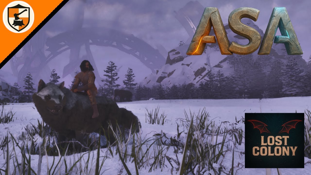 Getting repeatedly destroyed on Ark Lost Colony and taming a wolf!