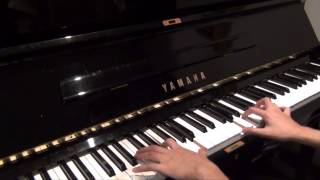 Video thumbnail of "Hozier -Take Me To Church (piano cover)"