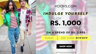 Indulge yourself at KOOVS.COM - Get Rs. 1000 off! screenshot 2