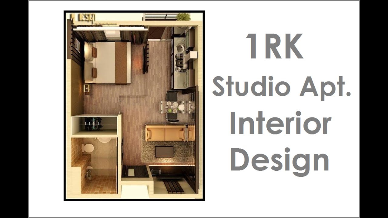 1rk Studio Apartment Interior Design Civillane