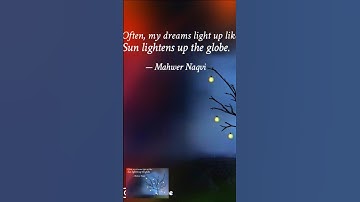 my dream quotes poetry light of hope