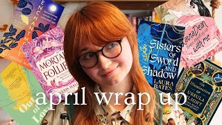 all the books I read in april  historical fiction, a break up book and some disappointments