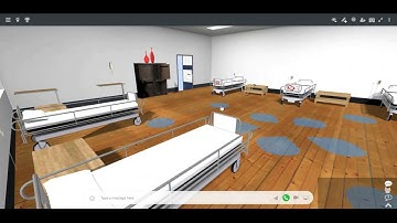 Virtual Hospital Ward | Learnbrite 3D Learning Experience Platform
