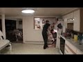 Pied in face from fridge prank