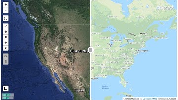 GEE Tutorial #4 - Creating a split-panel map for visualizing Earth Engine data