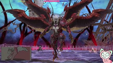 Final Fantasy XIV: Asphodelos Fourth Circle (Savage) 4 man clear (DNC POV)