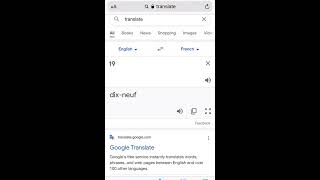 19 in French be like...