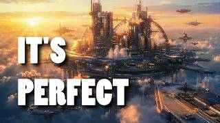 CLOUD HARBOR | 4K Cinematic Futuristic City Designed Using AI