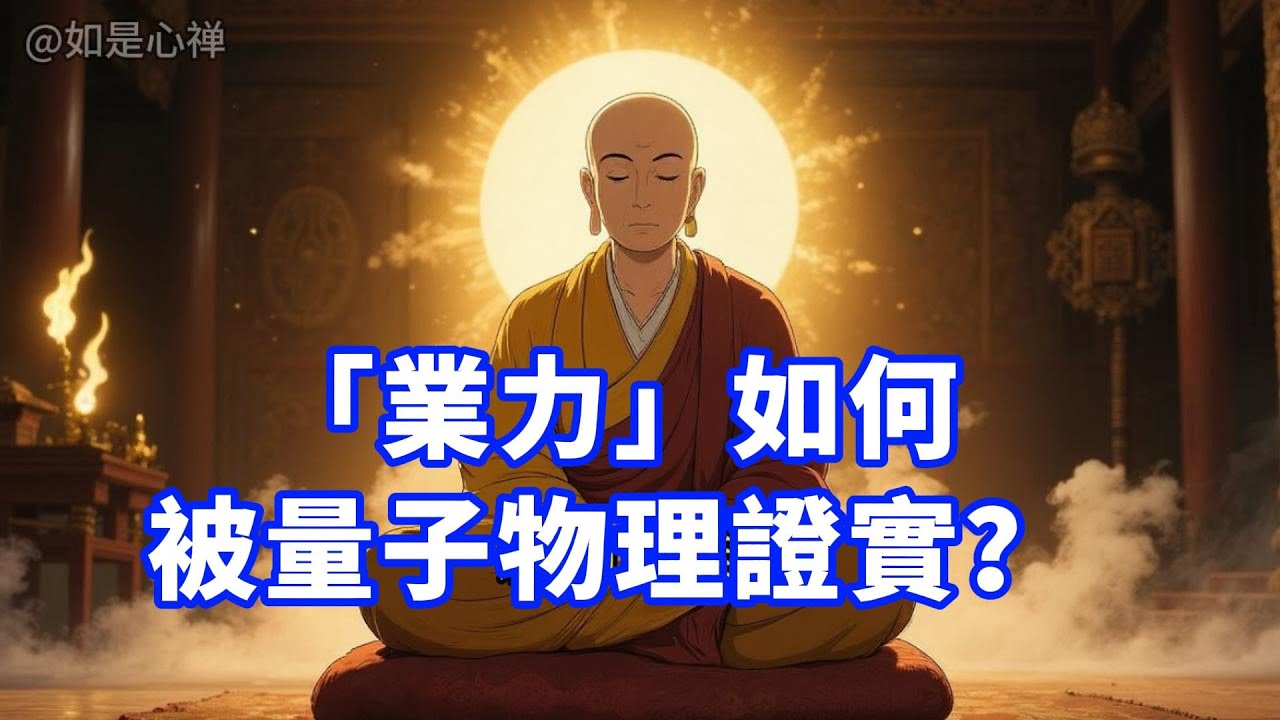 佛陀說的業力，是否就是量子力學中的“觀察者效應”？#佛法 #佛教智慧 #業力 #量子力學 #觀察者效應 #禪定 #潛意識 #阿賴耶識 #靈性覺醒 #宇宙法則 #命運 #佛教 #修行 #因果 #生命智慧