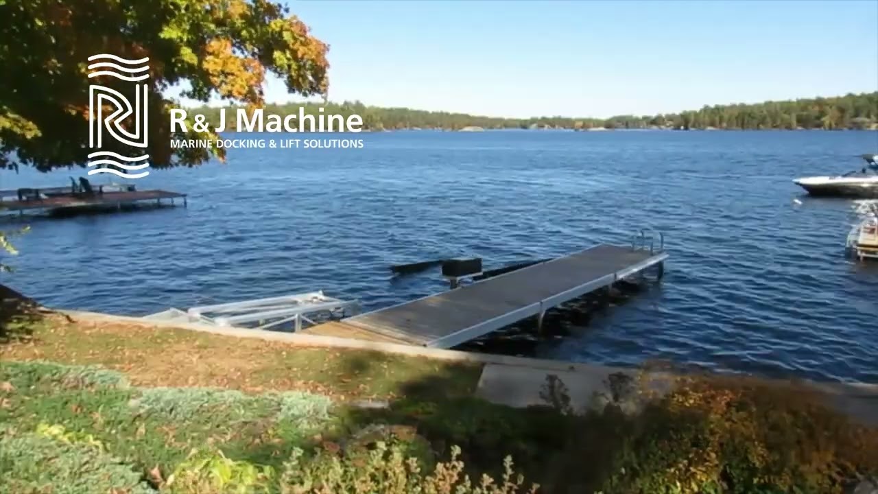 Hydraulic Boat Lift operation - R&J Machine