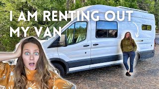 I rented out my van | Meet my renter