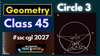 SSC CGL 2027 Geometry Class 45 #ssc #maths #ssccgl