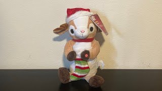 Gemmy Christmas 2022 Animated Singing Goat