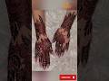 Eid Special Stylish Arabic Mehendi 😍 #eidspecial #mehndi #henna #eidmehendi #arabicmehendi #ytshorts