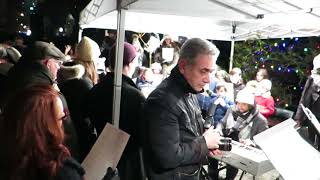 Caroling in Gramercy Park, New York City - Dec. 24, 2017 - &quot;Hark The Herald Angels Sing&quot;