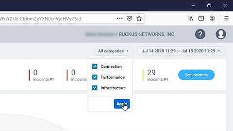 RUCKUS Analytics - Dashboard Overview