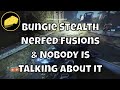 Bungie Stealth Nerfed Fusions & Nobody Is Talking About It